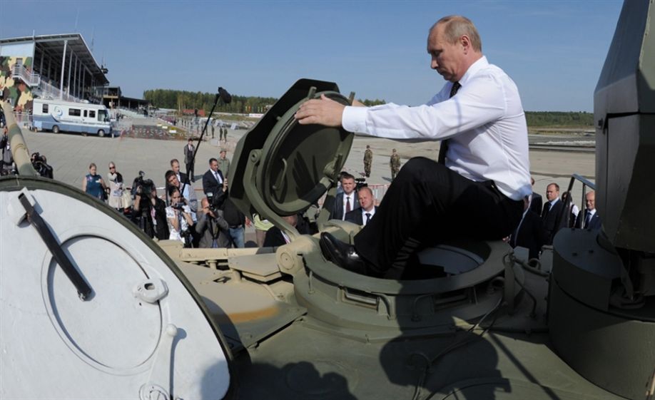 Владимир Путин в Нижнем Тагиле
