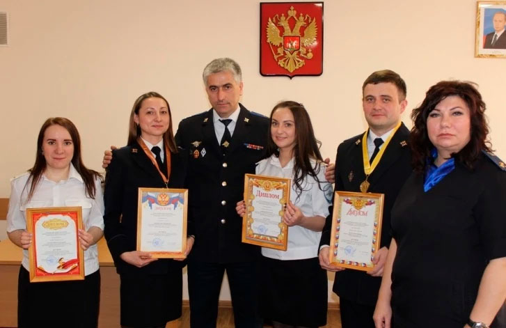 В 2019 году старший лейтенант Наталья Помазкина на конкурсе профмастерства стала лучшей по физподготовке (на фото — крайняя слева)