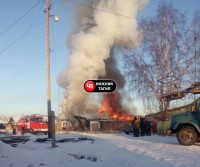 В Черноисточинске в пожаре сгорела женщина (фото)