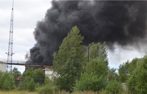 Пожар на нефтебазе в Нижнем Тагиле потушен