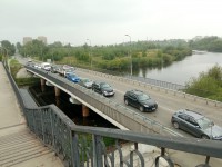 Мост на Красноармейской поднимут на 2 см. Движение будут перекрывать