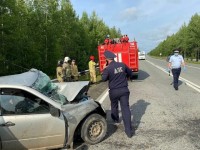 На Серовском тракте уснувший водитель стал виновником смертельного ДТП лоб в лоб (фото)