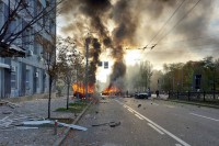 Власти Украины заявили об ударах дронов-камикадзе по объектам инфраструктуры в Киевской области
