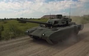Российское телевидение впервые показало кадры испытаний и стрельб «Арматы» (видео)
