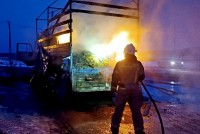 Водитель остановился на ночёвку: подробности пожара на Серовском тракте
