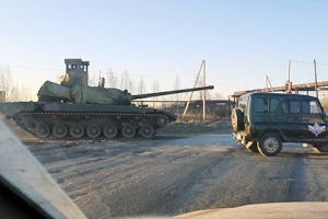 В сети появилась первая видеосъемка секретного тагильского танка Т-14 «Армата»