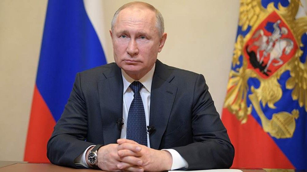 Обращение Путина во время подписания договоров о включении новых территорий