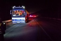 На Серовском тракте автобус насмерть сбил пешехода