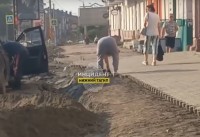 Стало известно, кто увёз плитку с ремонтируемого тротуара в Нижнем Тагиле
