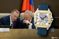 На руке свердловского вице-губернатора заметили часы за 4 млн руб.