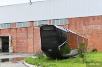 Российский «iPhone на колесах» - трамвай R1 пылится на задворках завода. Фото