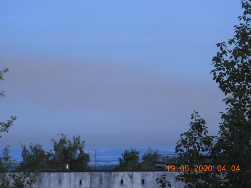 Тагильчане снова уличили ЕВРАЗ НТМК в ночных выбросах (фото)