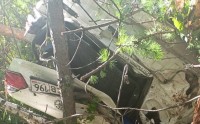 Тагильчанин, угоняя от ДПС, «пролетел» 140 км по Серовскому тракту, пока не попал в аварию (видео)