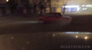 «Призрачного» гонщика-трюкача без прав задержали в Нижнем Тагиле (видео)