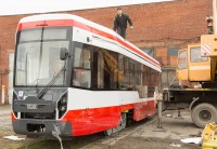 В Нижний Тагил привезли новый трамвай стоимостью 70 млн (фото)