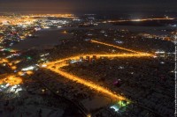 Тагильская мэрия нарисовала огромную «Z» фонарями. Видео с воздуха