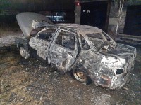 В Нижнем Тагиле сожгли «десятку» (фото)