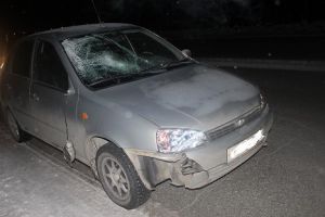Мужчина погиб под колёсами легковушки на Вагонке (фото)