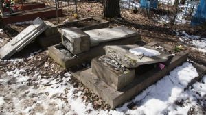 Вандалы устроили погром на тагильском кладбище