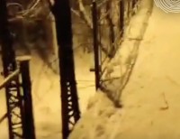 В Нижнем Тагиле рухнуло ограждение моста (видео)