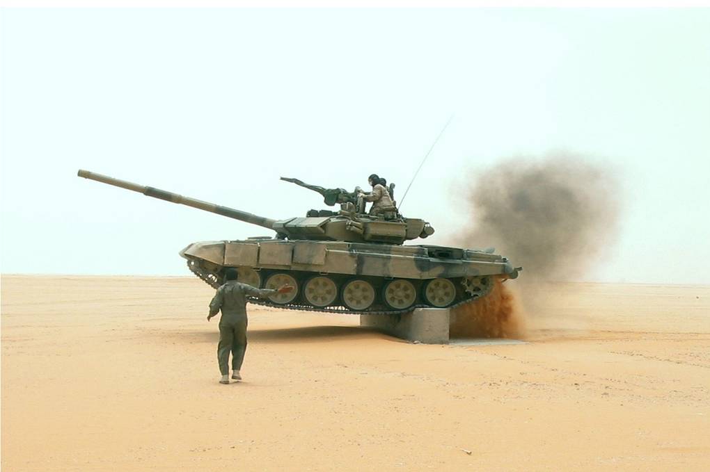 Испытания Т-90С в Индии, 1999 год
