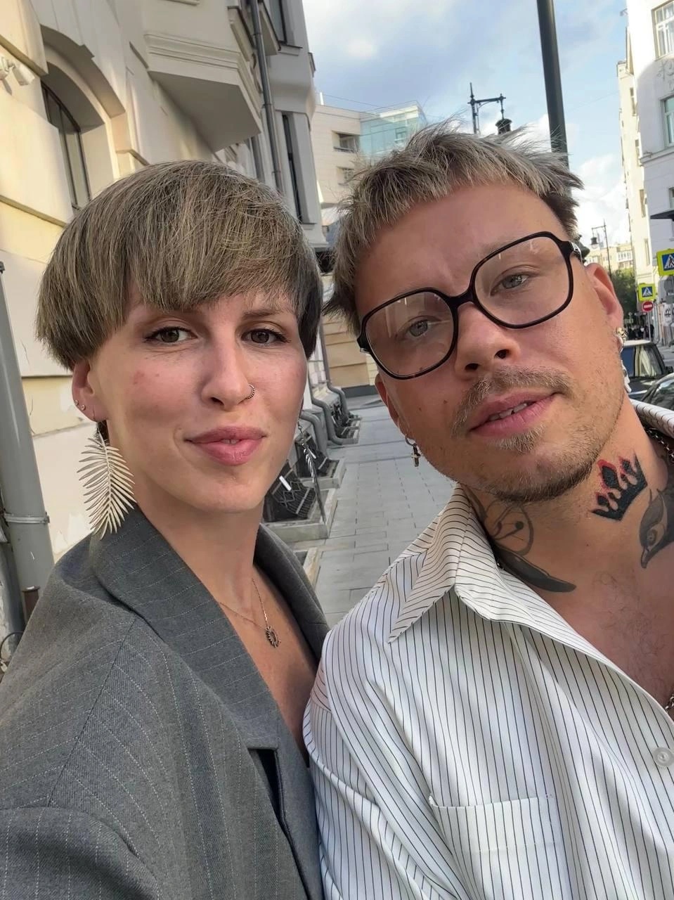 Солдатов с супругой