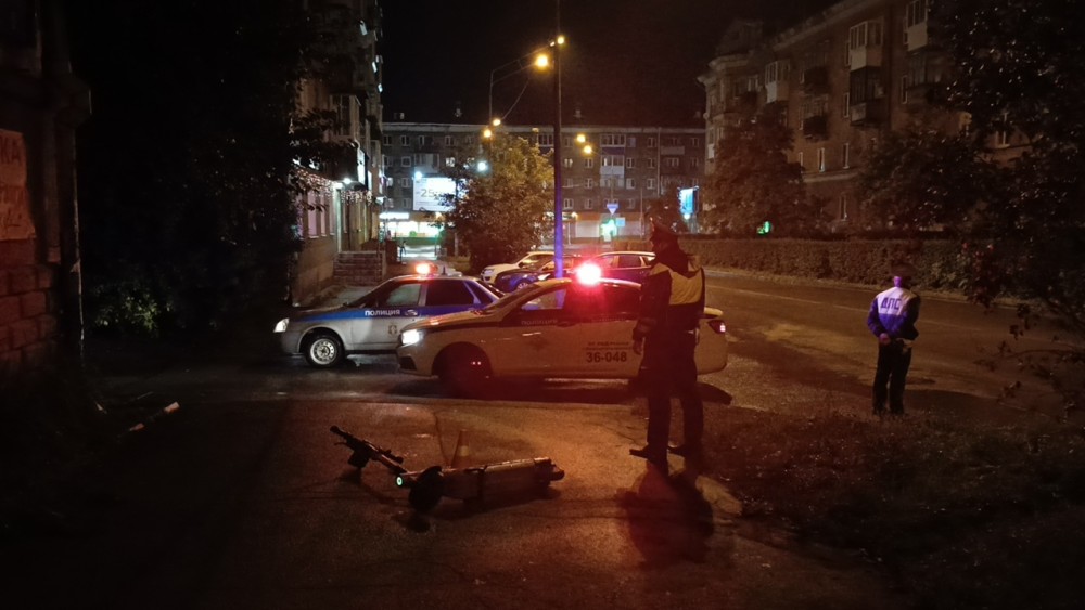 Мальчик разбился на электросамокате в центре Нижнего Тагила