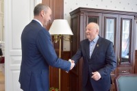 Паслер лично поздравил Росселя с 88-летием