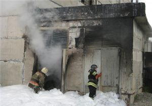 Трансформаторная подстанция горела в Нижнем Тагиле (фото)