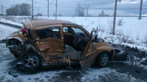 Сегодня в городе в серьезное ДТП попали 4 автомобиля (фото)