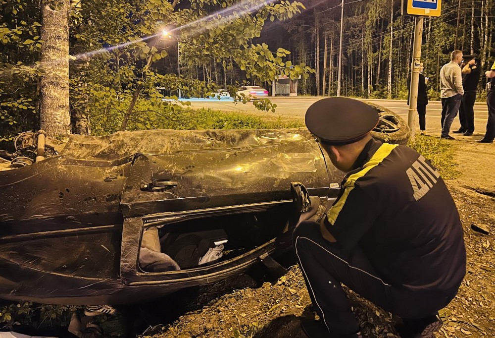На въезде в Нижний Тагил насмерть разбился мужчина