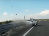 На Серовском тракте Hyundai покидало по отбойникам (видео)
