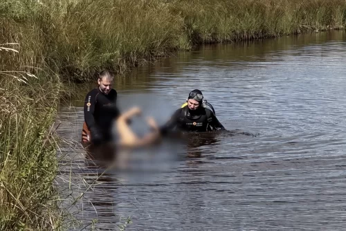 Тагильские спасатели достали из воды тело мужчины