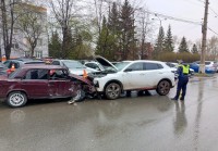 Повреждены шесть машин: подробности массовой аварии в Нижнем Тагиле