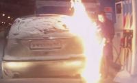 Уроженка Нижнего Тагила устроила огненное шоу на автозаправке (видео)