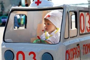 Танк, паровоз и пожарная машина поучаствуют в параде детских колясок