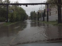 Дороги Нижнего Тагила снова оказались под водой (фото)