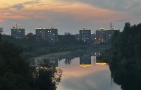 Тагильская УК украсила подсветкой крыши многоэтажек: посмотрите, что получилось