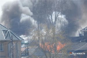 На Старой Гальянке сгорел частный дом (фото)