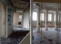 «Мрачно там всё»: посмотрите, что скрывается за стенами бывшей больницы-символа Тагила