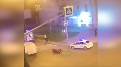 ДТП с мотоциклом в Нижнем Тагиле: пассажирка в больнице