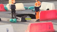 В Нижнем Тагиле провалилась новая дорога