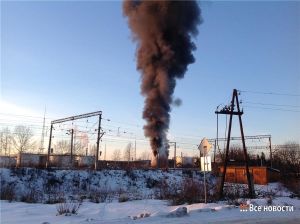 На Руднике на нефтебазе произошел взрыв (фото)