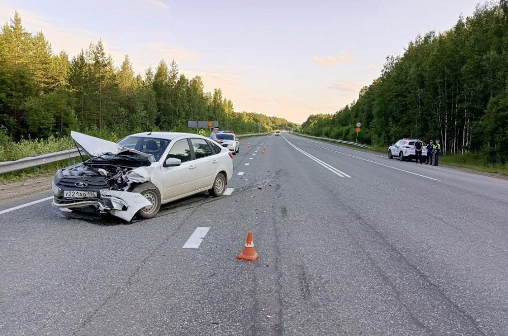 В ГАИ рассказали подробности массовой аварии на Серовском тракте, в которой пострадали дети