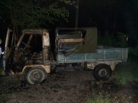 В Нижнем Тагиле сожгли УАЗ (фото)