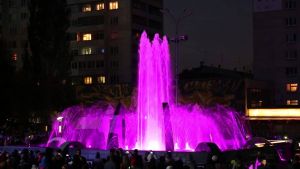 Светомузыкальный фонтан в Центральном сквере запустят уже завтра