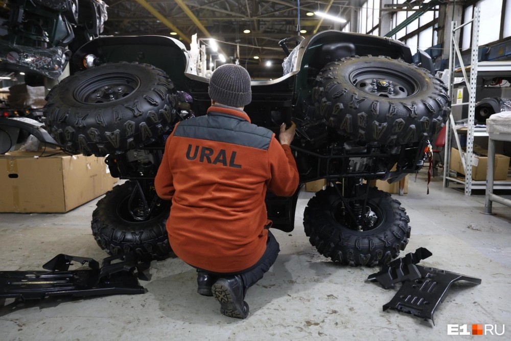 Мотоциклетный завод, где делают &laquo;Уралы&raquo;, стал собирать квадроциклы. Сколько они стоят?