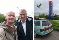 Тагильчанин доехал на Ладе до Магадана и встретился с губернатором Носовым