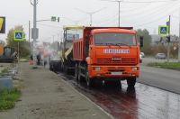 Черноисточинское шоссе начали асфальтировать, но за счет бюджета (фото)
