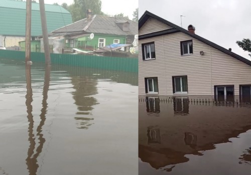 Вода — по окна, по улицам — на моторной лодке: что происходит в Нижнем Тагиле и пригороде